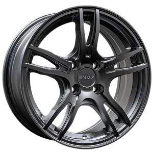 Envy Wheels – EV-5 – Gunmetal – 15″x6.5″ 38mm – All weather Wheels – 546GM-AH15410056138